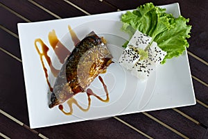 Saba, grilled Mackerel