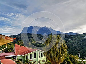 Sabah Mountain Kinabalu Beautiful View
