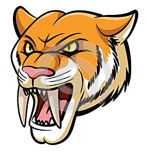 Saber Tooth Mascot