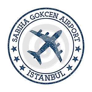 Sabiha Gokcen Airport Istanbul logo. photo