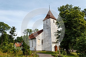 Sabile Evangelic Lutheran Church in the right bank of the Abava