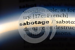 sabotage