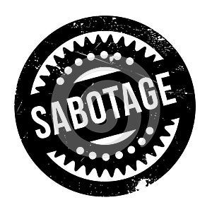 Sabotage rubber stamp