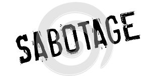 Sabotage rubber stamp