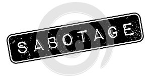 Sabotage rubber stamp