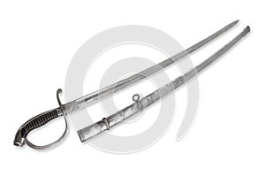 Sabre (saber, sword) of Austrian cavalry officer.