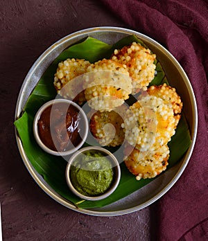 Sabudana Vada - Indian glutenfree appetizer