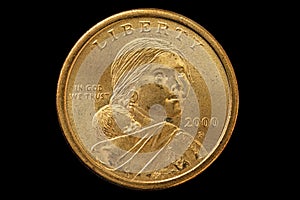 Sacagawea Dollar Coin photo