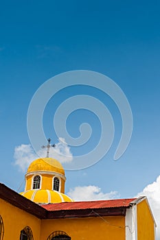 Sacatepequez Guatemala church dome photo