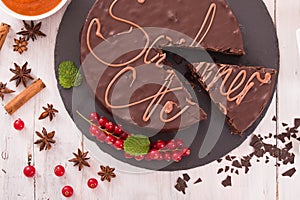 Sachertorte.