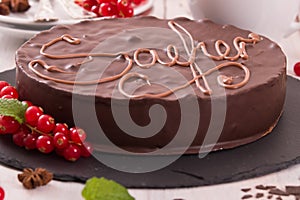 Sachertorte.