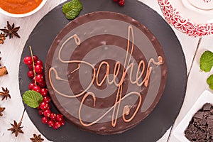 Sachertorte.