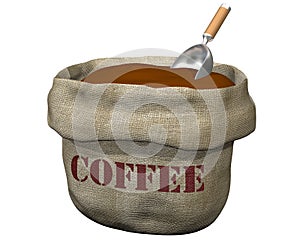 Sack of coffee