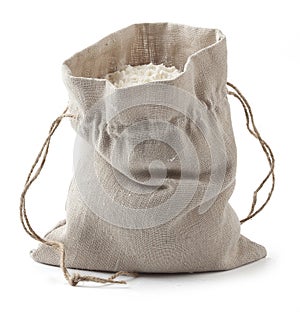 Sack with flour