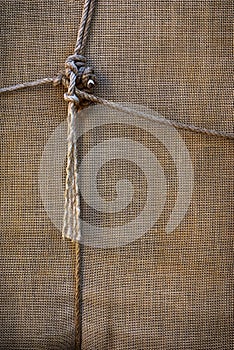 Sackcloth background