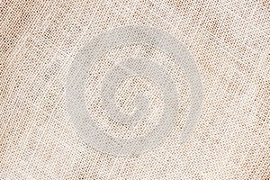 Sackcloth or natural organic burlap background with visible texture copy space for text and other web print design