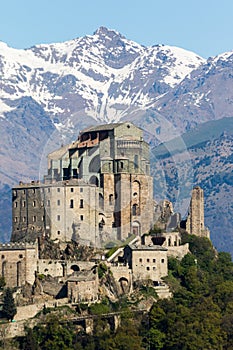 The Sacra di San Michele Saint Michael Abbey , the symbol of t