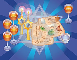 Sacral meal on Pesakh ( Passover)