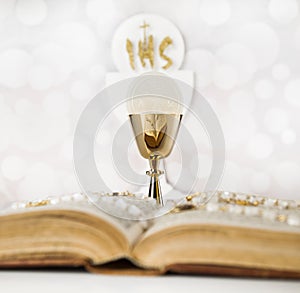 Bible, Eucharist, sacrament of communion background