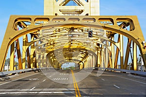 Sacramento Golden Tower Bridge