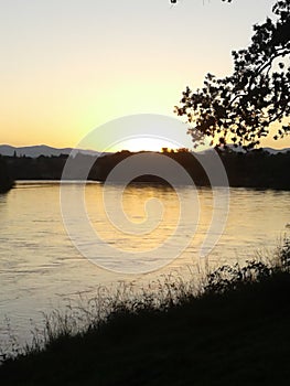 Sacramento  River on a p p   Sunmer Morning photo