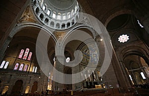 Sacre-Coeur basilica interior