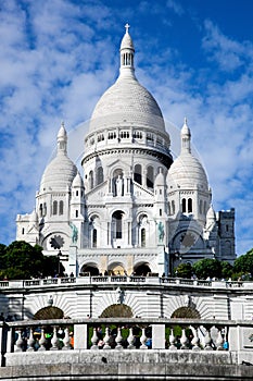Sacre-Coeur Basilica. Paris, France.