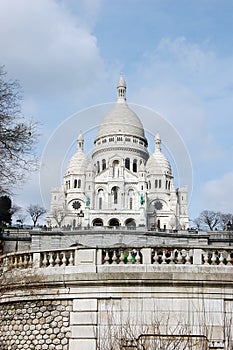 Sacre Coeur church in Paris v2