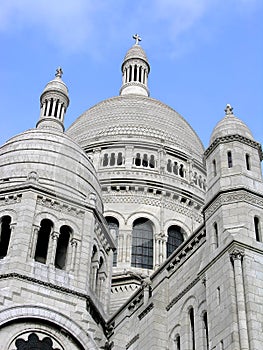 Sacre Coeur Cupolas in Paris, France photo