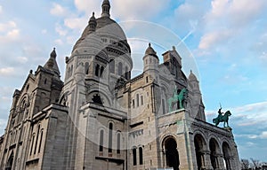 Sacre Coeur, Paris France .