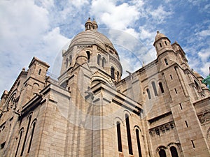 Sacre Coeur of Paris Motmartre district