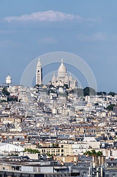 Sacre coeur paris view