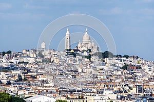 Sacre coeur paris view