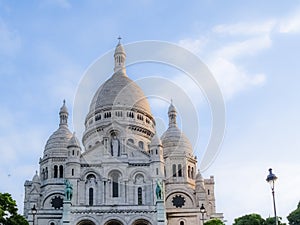 Sacre Couer Basilica on Montmatre Paris photo