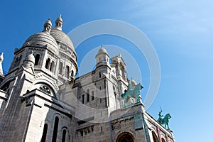 Sacre Couer on Montmartre photo