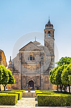 The Sacred Chapel of El Salvador Sacra Capilla del Salvador in the Plaza de Vazquez de Molina, Ubeda, Jaen Province, Andalusia,