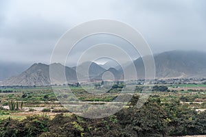 Sacred City of Caral-Supe archaeological site in Peru