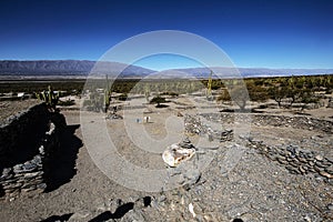 The Sacred City of Quilmes or ruins of Quilmes - is located in the Calchaqui valley, province of Tucuman, Argentina. In the