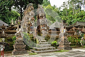 Sacred gate at the Gunung Kawi Sebatu Temple