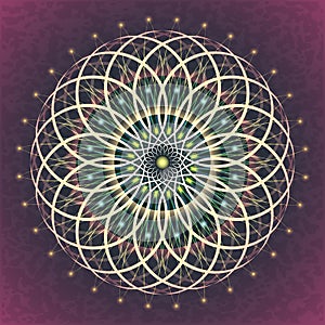 Sacred Geometry Flower of Life