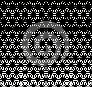 sacred geometry halftone triangle graphic pattern