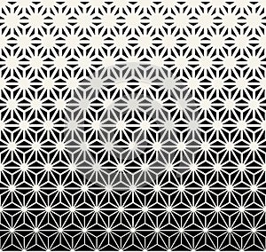 sacred geometry halftone triangle graphic pattern