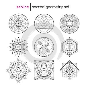 Sacred geometry set