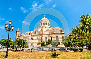 Sacred Heart Cathedral of Oran, currently a public library, in Oran, Algeria photo
