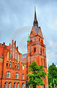 The Sacred Heart Church in Lubeck, Germany