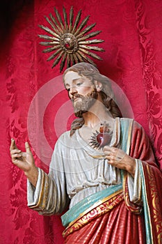 Sacred Heart of Jesus, Cathedral of Aveiro, Centro region, Portu photo