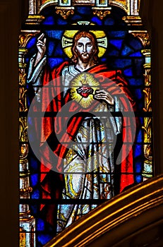 Sacred Heart of Jesus Christ - Stained Glass