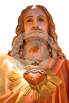 Sacred heart of Jesus statue