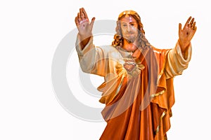 Sacred heart of Jesus statue