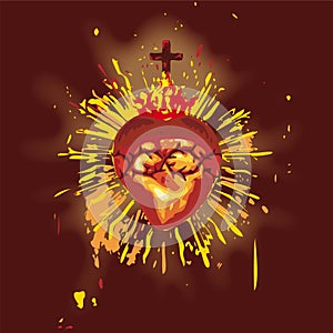 Sacred Heart (vector)